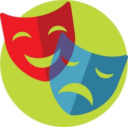 Theater masks