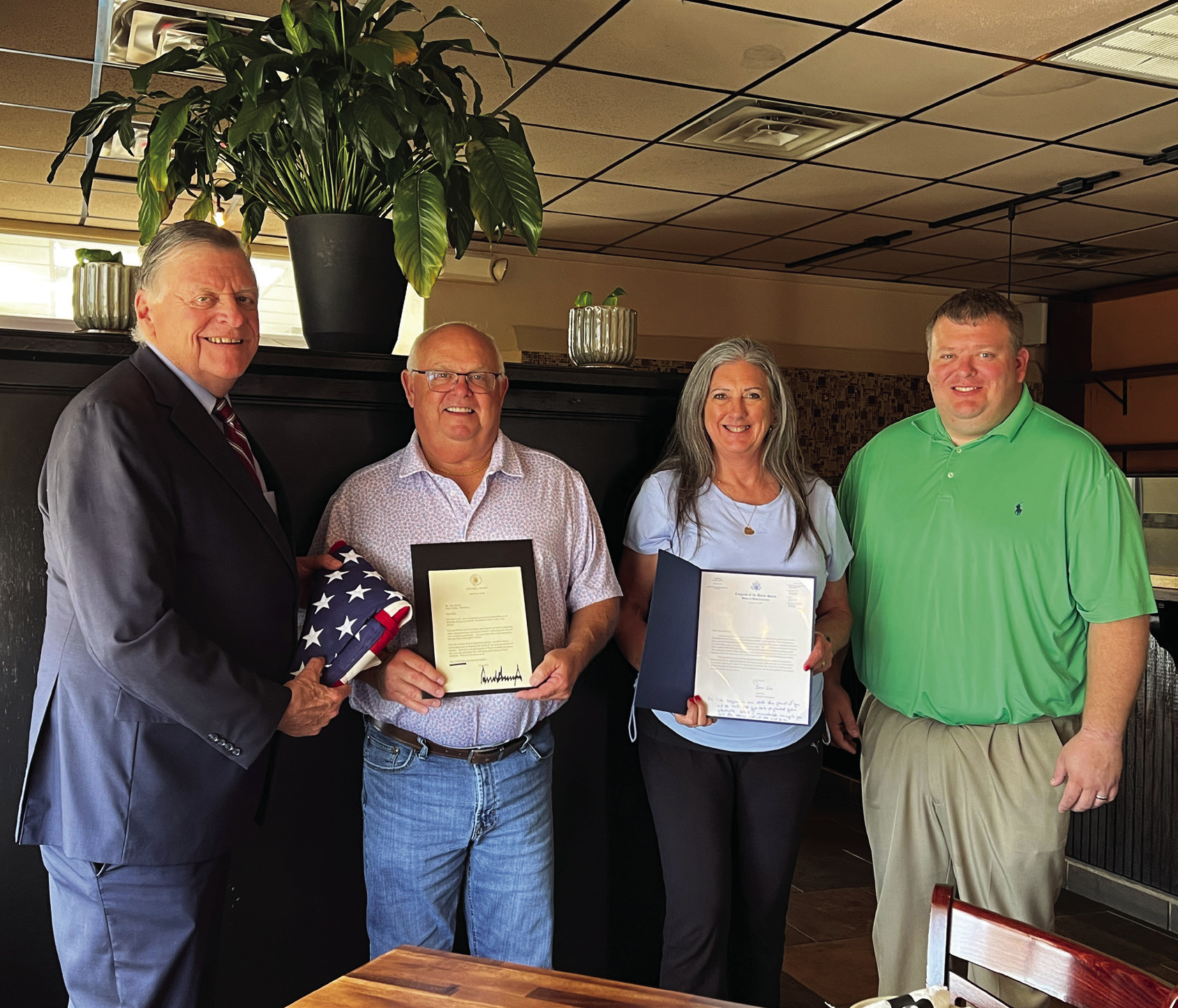 Lawmakers honor PV principal