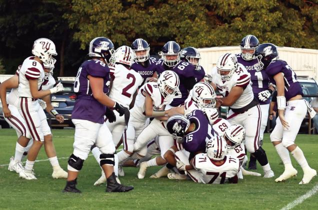 Badgers win big against Savages, 38-20