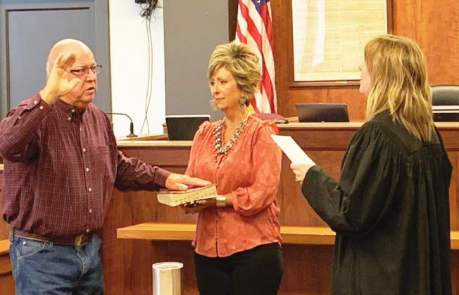 Chandler sworn in as County Commissioner