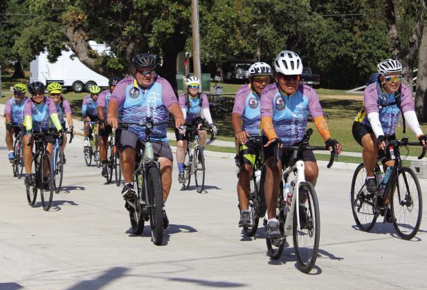 Chickasaw Cycling Club members between 42 and 76 years old completed an 11-day Homeland Removal Ride, taking the same route as their ancestors who traveled to their new home in present-day Oklahoma. The cyclists rode from Mississippi, through Arkansas and to Oklahoma to complete their ride in Tishomingo, Oklahoma.