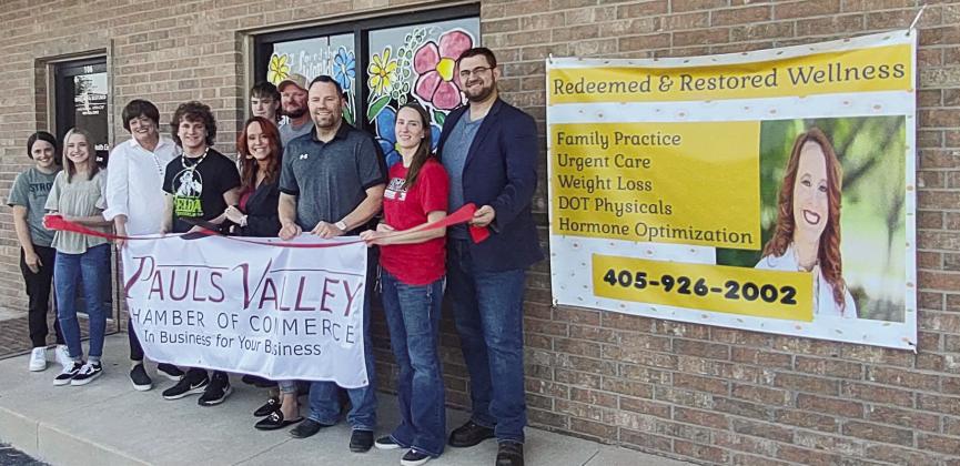Chamber welcomes Redeemed and Restored Wellness with ribbon cutting