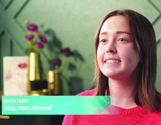 Caylee Parry participated in the Chickasaw Nation ‘s Toksali SMART Program. The program is currently accepting applications until Feb. 28. For more information, call (580) 310-9240 or visit Chickasaw.net/ ToksaliSMART