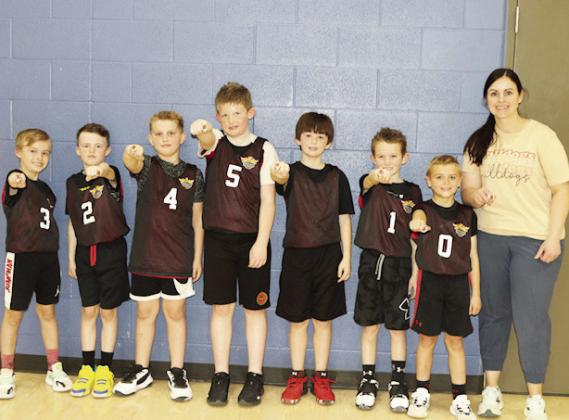 Stratford's third grade boys basketball recently placed first in the silver division at the Little League State Basketball Tournament.