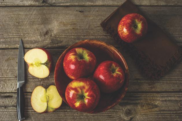 Apples are an easy and healthy substitute for sugar and oil when baking