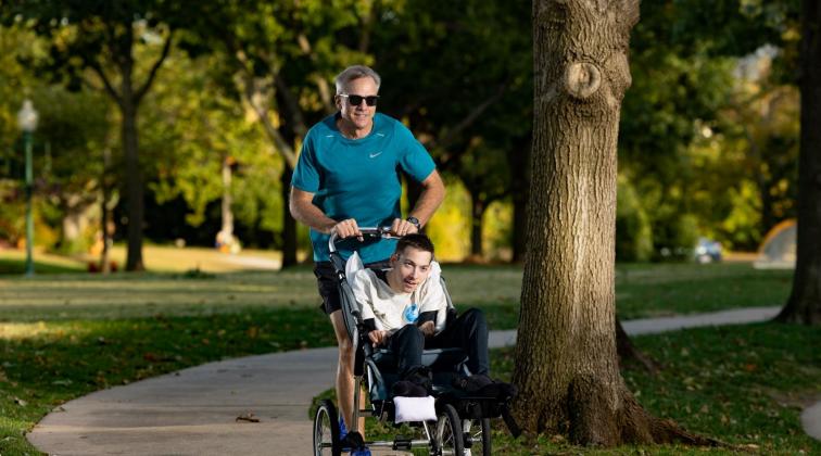 Rare Disease Day personal to OMRF president