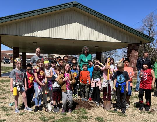 Pauls Valley Elementary students observe Arbor Week