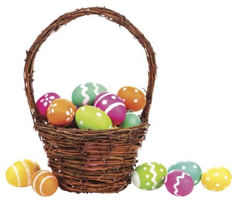 Easter is April 17.