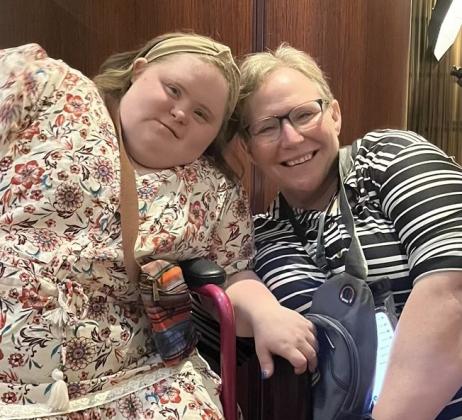 Abbey Richey, left, and mother, Lynette Richey. Photo courtesy of Chickasaw Nation.