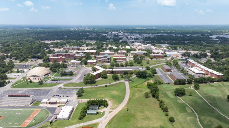 East Central University campus in Ada, Okla. Courtesy photo