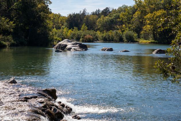 The Blue River photographed at the 2024 Oka’ Camp.
