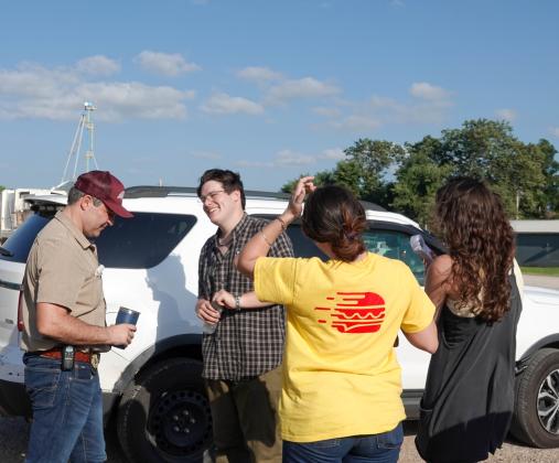 OU students film movie in Maysville. Courtesy photos
