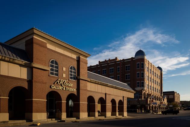 The ARTesian Gallery & Studios hosts multiple First American exhibits and receptions every year.