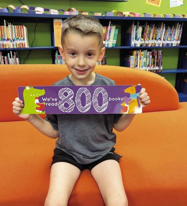 Stratford children complete ‘1,000 Books Before Kindergarten’ challenge