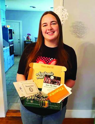 Wynnewood senior earns Academic All-State honor