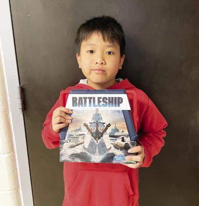 Daniel Tran is in fourth grade, and he is the son of Thanh and Uyen Tran. Daniel’s favorite subject is art, his favorite food is banh bao (dumplings), and his favorite activity is origami. He wants to be a computer engineer when he grows up. Photo courtesy of Staci Seabolt.