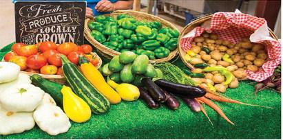 An OSU horticulture graduate student is conducting surveys centered around the barriers grocery stores face while assessing programs and policies that hinder food security. (Photo by Mitchell Alcala, OSU Agriculture)