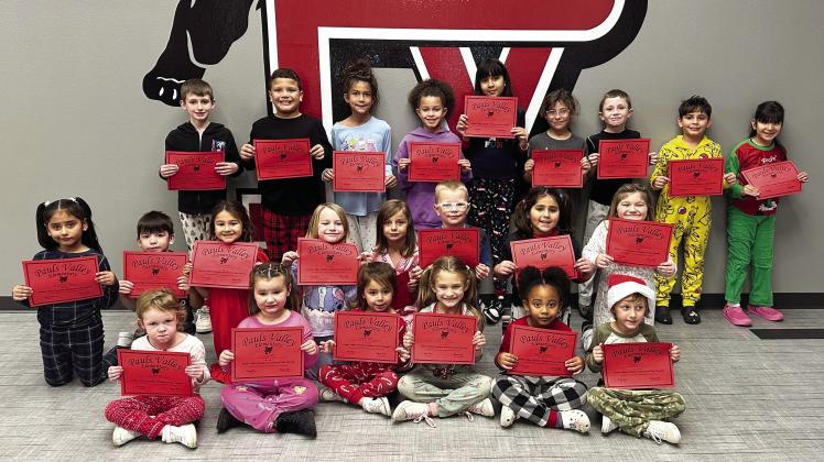Pauls Valley Elementary School Little Panthers of the Month