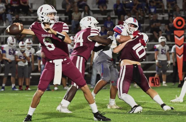 Savages drop a tough one to Christian Heritage 16-37