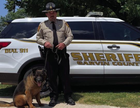 K-9 Maverick with Deputy Brandon Stockard