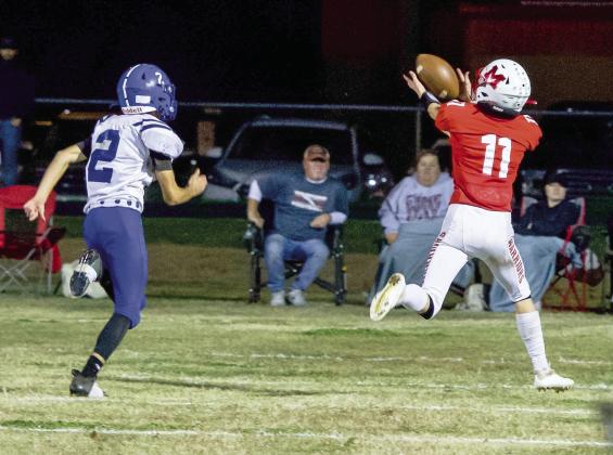 Maysville defeats Paoli 54-8