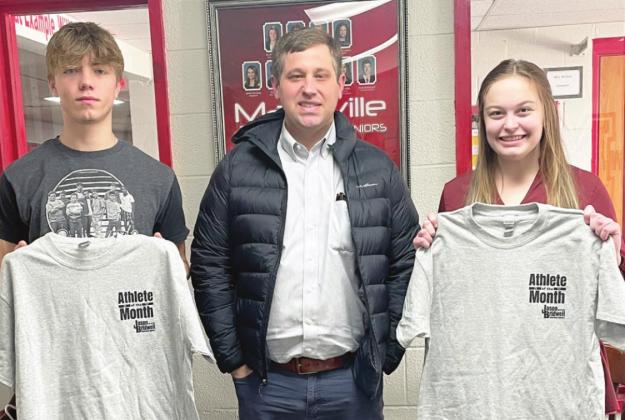 Maysville High School Athletes of the Month