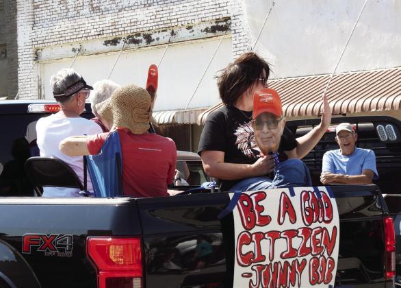 Family of the late Johnny Bob Williams served as parade marshals for last week’s homecoming parade in Maysville.