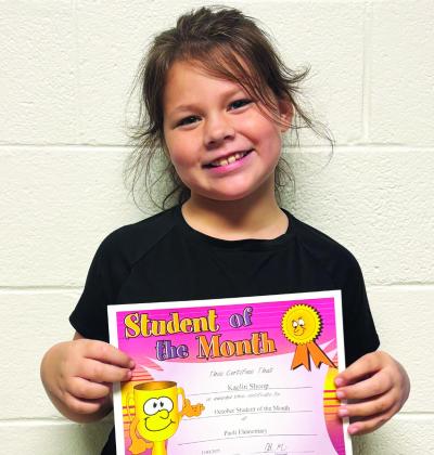 Paoli October Students of the Month