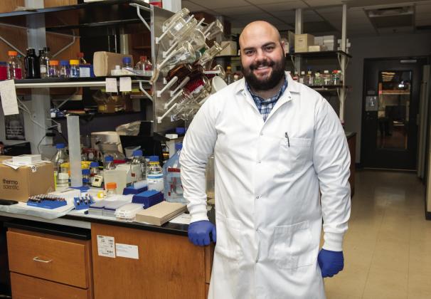 Oklahoma Medical Research Foundation scientist Jacob Brown, Ph.D. Courtesy photo.