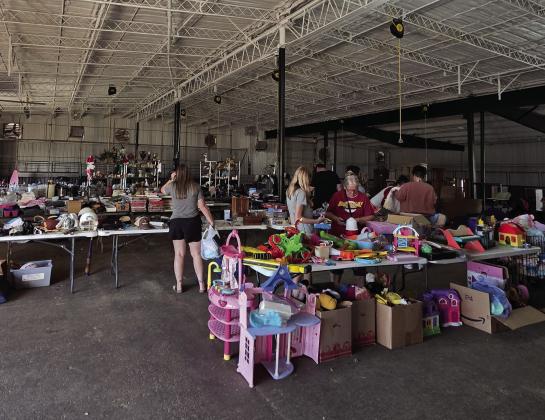 The Lindsay High School Band Boosters will host their 2026 Garage Sale Band Fundraiser Oct. 1-3 at the Lindsay Schools Fair Barn, 608 George Brown Ave. Photo by Brandy McDonnell/LHS Band Boosters