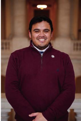 Diego Cifuentes, a 2016 Pauls Valley High School alumnus, was recently named as a 2026 NextGen Under 30 Oklahoma honoree in Policy &amp; Public Service. Courtesy photo