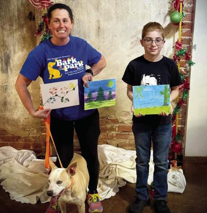 Painting with pups