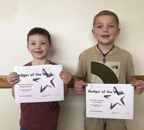 Badgers of the Week