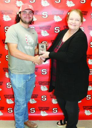Blake English is a senior and the son of Mike and Pam English. 