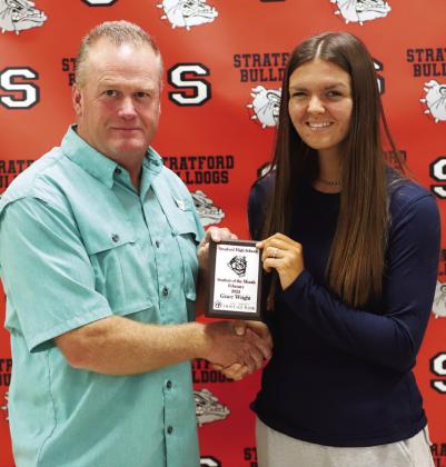 Stratford students of the month for February