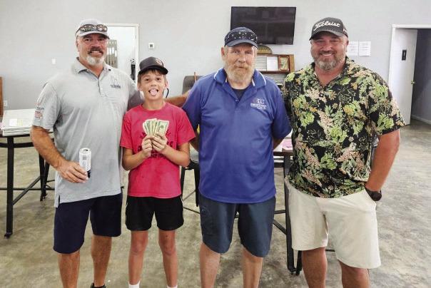 PVMC Thursday evening scramble winners