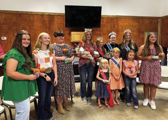 2024 Garvin County Free Fair Royalty crowned Saturday