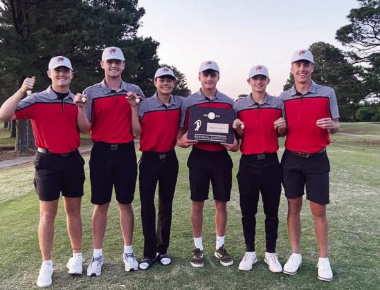 The Pauls Valley Panthers boys golf team are the 2023 Regional Champions. The Panthers play at Lakeview Golf Course in Ardmore May 8-9 for the 2023 State Championship.