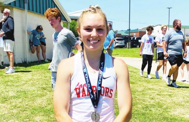 McHugh places second in state track meet