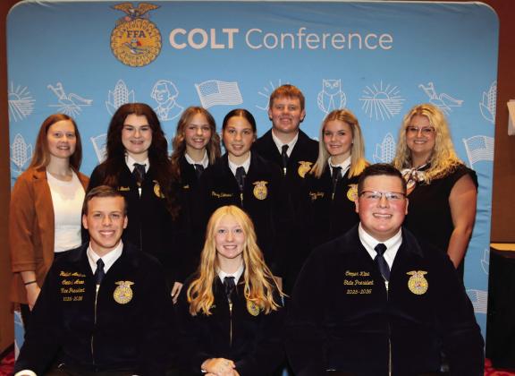 Lindsay FFA officers attend leadership conference