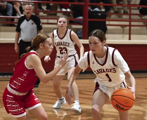 Lady Savages Cage Owls 44-38