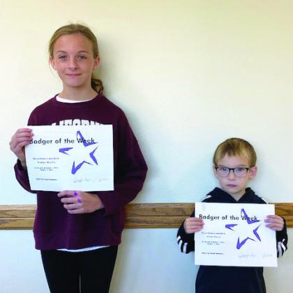 Badgers of the Week for October 7