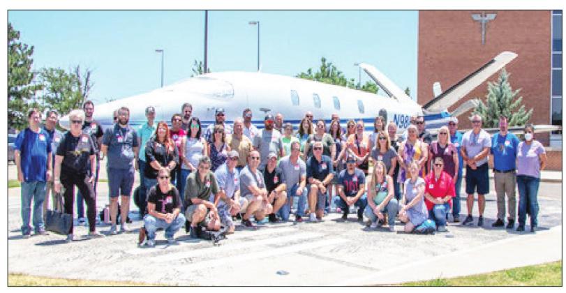 At a four-day AOPA event in Norman this week, the AOPA Educators Class of 2022 toured the Federal Aviation Administration (FAA) Mike Monroney Aeronautical Center.