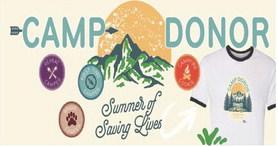 Camp Donor: Donate blood, earn your badges this summer