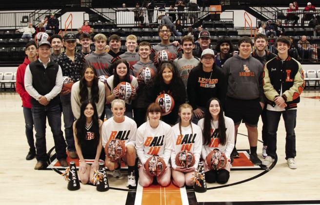 Lindsay High School celebrated its 2023 seniors during homecoming on Feb. 9. Photo courtesy of Sheryl Kochert.