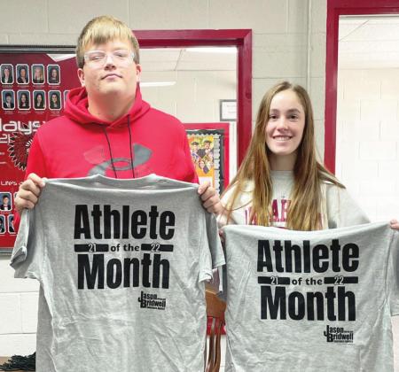 February Student Athletes Of The Month
