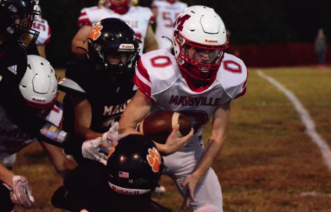 Maysville beats Maud 28-24