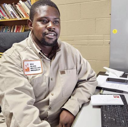 Glass Recycling Program at ECU names new director
