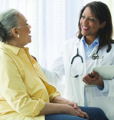 Being 50 or older is one of various factors that increases a woman’s risk for breast cancer.