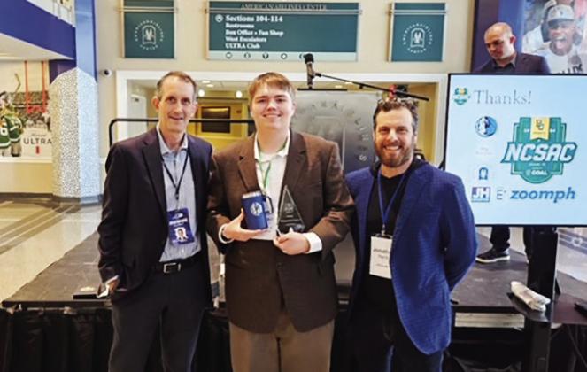 McAngus finishes runner-up in national competition